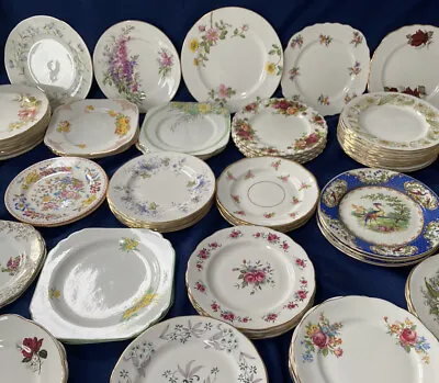 Buy Vintage Side Plates Weddings Cafes Tea Parties Floral Pretty You Choose • 2.99£
