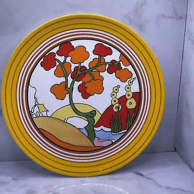 Buy Wedgewood Plate “Bridgewater” Living Landscapes Of Collection Clarice Cliff • 19.99£