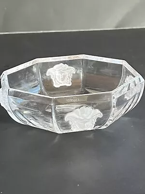 Buy Vintage Rosenthal 5 1/4”  Glass Crystal Bowls Versace Medusa 2 Available • 94.50£