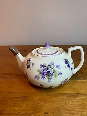 Buy Vintage Hammersley And Co Bone China Tea Pot - Spout Repaired With Metal • 15£