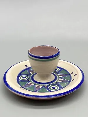 Buy Poole Pottery Geometric Kz Pattern Egg Cup • 35£