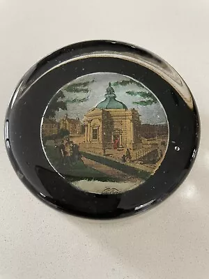 Buy Antique Glass Paperweight Domed Building Yorkshire, Richmond? • 5£