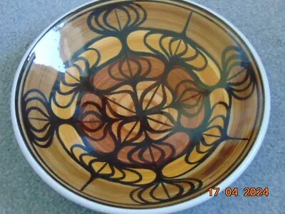 Buy Vintage  Jersey Pottery   Platter/Centre Piece  Retro Colouring, Large Size • 15£