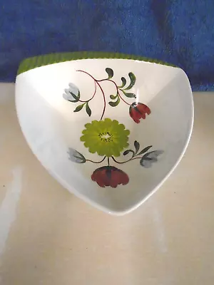 Buy Shorter & Son Ltd Pottery Triangular Serving Bowl/Platter, Floral Earthenware • 5.99£