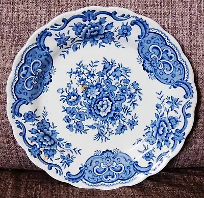 Buy Ridgway Of Staffordshire England “Windsor” Pattern Blue 6  Side Plate (11) • 5£