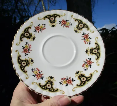 Buy Gorgeous Pair Royal Stafford Balmoral Pattern Bone China Saucers Or Side Plates • 9£