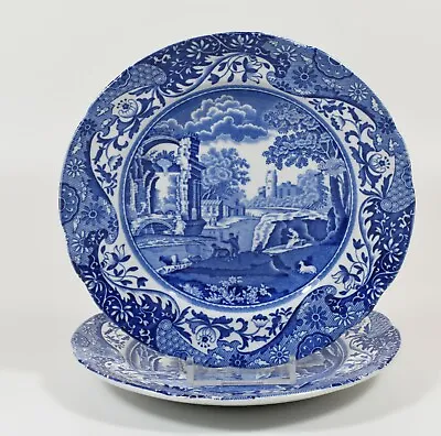 Buy Beautiful Pair Spode Blue & White Italian Tea Plates ~ 16 Cm's ~ 6¼  Inches  VGC • 12.99£