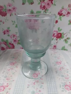 Buy Antique Victorian Wine Glass Goblet/Small Rummer C1880s Thick Stem • 12£