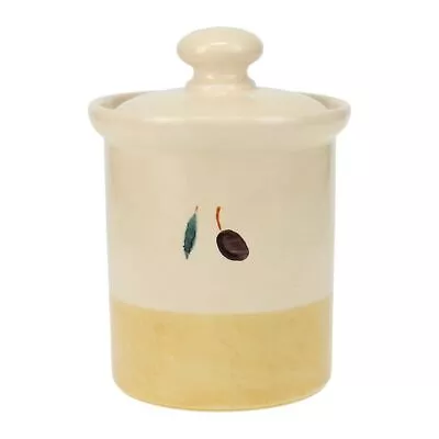 Buy Poole - Fresco - Yellow - Storage Jar + Lid - 256888Y • 31.50£