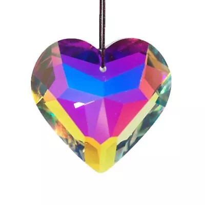 Buy Window Hangings Crystal Prisms Ornament Stained Glass Window Hanging  Garden • 4.85£