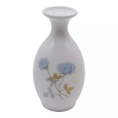 Buy Wedgwood Small Bud Vase Ice Rose R4306 English Bone China Excellent Condition • 5.99£