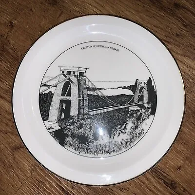 Buy Royal Vale Plate Fine Bone China Clifton Suspension Bridge Commemorative Plate • 3.25£
