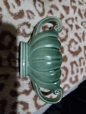 Buy WADE Vintage Traditional Small Green Posy Bowl Flower Vase • 25.99£