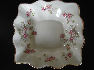 Buy Queen's Rosina Fine Bone China- Rosamund- Roses Small Dish Numbered 19 • 9.50£