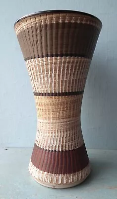 Buy Vintage Pottery Vase Dumler Breiden Germany 103 15 1950s 1960s Terra African ? • 28£