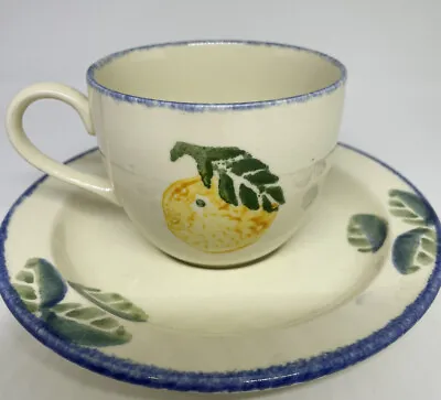 Buy Poole Pottery-  Dorset Fruits  Cup & Saucer • 11£