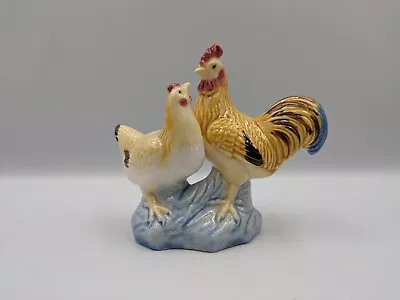 Buy Vintage Ceramic Farmyard Chicken Hen Rooster Figure Figurine China Ornament 70s • 9.98£