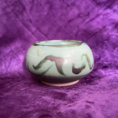 Buy Vintage Looe Pottery, Marked E.F.S With Fish, Small Bowl/pinch Pot? • 4£