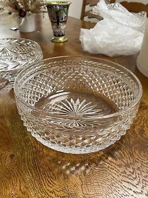 Buy Vintage Cut Glass Crystal Fruit Bowl • 0.99£
