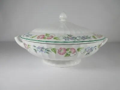 Buy Royal Worcester English Garden Serving Dish With Lid Fine Bone China • 19.95£