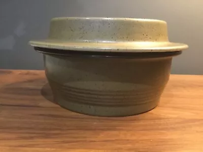 Buy RETRO 1970s Purbeck Pottery Studland Small Covered Individual Casserole Pie Dish • 13.99£