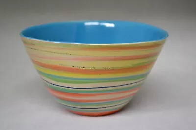 Buy Crate And Barrel Striped Bowl Made In Portugal • 14.44£