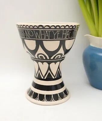 Buy Susan McGill Contemporary Fife Scottish Studio Pottery Chalice / Goblet - 2014 • 150£