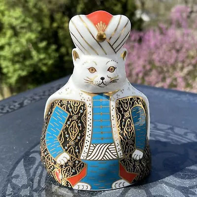 Buy PERSIAN CAT By Royal Crown Derby -  Fine China Royal Cats Collection 1986 LI • 123.09£