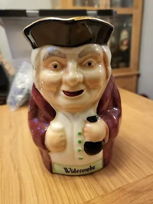 Buy Shorter & Son Staffordshire Hand Painted Widecombe Toby Jug VINTAGE • 5.50£