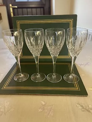 Buy 4 X Waterford Crystal Nocturne Eclipse Wine Glasses 17.8cm / 7 Inch Tall Unused • 75£
