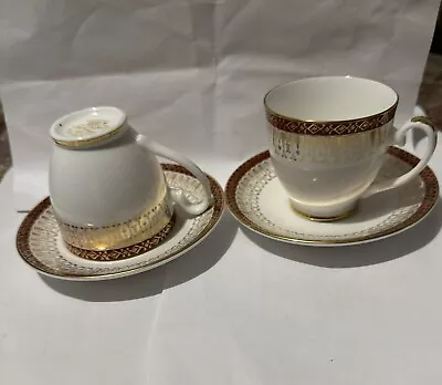 Buy Vintage Royal Grafton Red Majestic Cup And Saucer • 13.20£