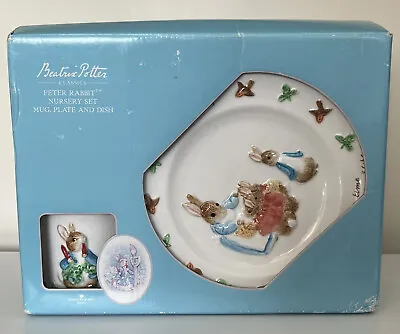 Buy Beatrix Potter Peter Rabbit Nursery Tea Set New Boxed • 10.99£