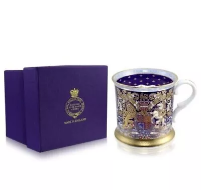 Buy Queen Elizabeth II Cup Tea Mug Royal Collection Trust China REIGNING Tankard 22k • 119£
