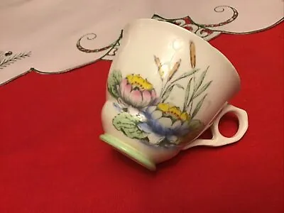 Buy Royal Stafford Bone China Cat Tails And Water Lillies Tea  Cup Made In England • 12.48£