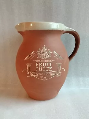 Buy Vintage Terracotta Jug For Fruit Juice By C.H. Brannam Royal Barum Ware Pottery  • 26.85£