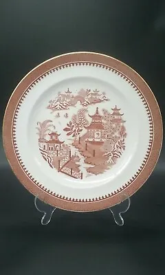 Buy Antique Royal Worcester Brown Willow Plate 10.5 Inch Decorative Collectable • 19.95£
