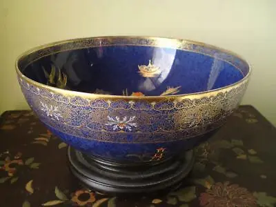Buy Wiltshaw & Robinson Carlton Ware Lustre Temple 2264 Pattern Chinoiserie Bowl • 95£
