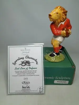 Buy Beswick SC2 LAST LION OF DEFENCE Figurine Ltd Ed MIB COA Rugby Gift • 19.95£