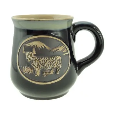 Buy Highland Cow Stoneware Mug Coffe Mug Tea Cup 13.5 Fl Oz • 19.18£