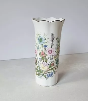 Buy Aynsley Wild Tudor Fine Bone China Floral Vase Made In England 14 Cm Tall  • 11.90£