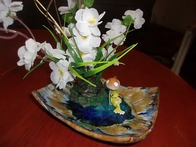 Buy Pottery Handmade Stoneware Ikebana Vase • 22.76£