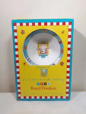 Buy Royal Doulton Millennium Baby Children's Set Plate, Bowl, Mug, Boxed • 19.99£