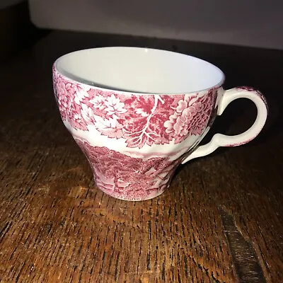 Buy Enoch Woods Ware Red Pink English Scenery Tea Cup Price Per Cup Post £3.69 For 6 • 7.24£