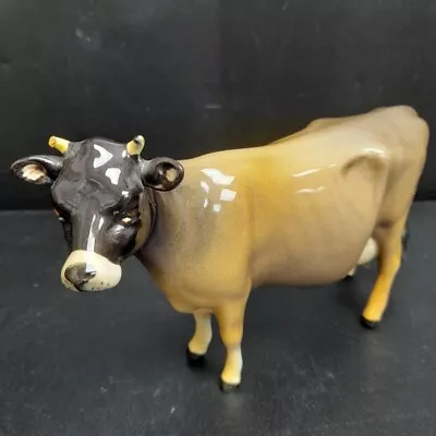 Buy Beswick Jersey Cow CH Newton Tinkle Ornament Ceramic No.1345 Black Brown -CP • 8.50£