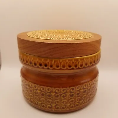 Buy SECLA Portugal Pottery Vintage Ceramic  Jar With Lid • 8.99£