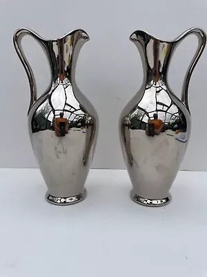 Buy Royal Winton Grimwades - Pair Of Lustre Vases 17cm • 18£
