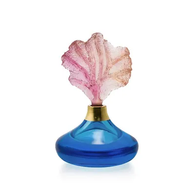 Buy New Daum Crystal Coral Sea Perfume Bottle #05716 Brand Nib Rare Retired F/sh • 757.43£