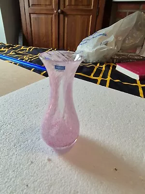 Buy Caithness Glass Vase Pink • 1.99£