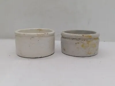 Buy 2 Old English Ironstone Stoneware Pots  • 4.99£