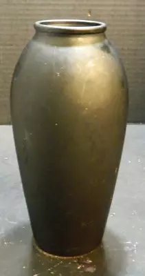 Buy Vintage Black Tiffin Satin Art Deco Glass Vase 8.25  X 3.75  X 3.75  Very Good • 16.40£